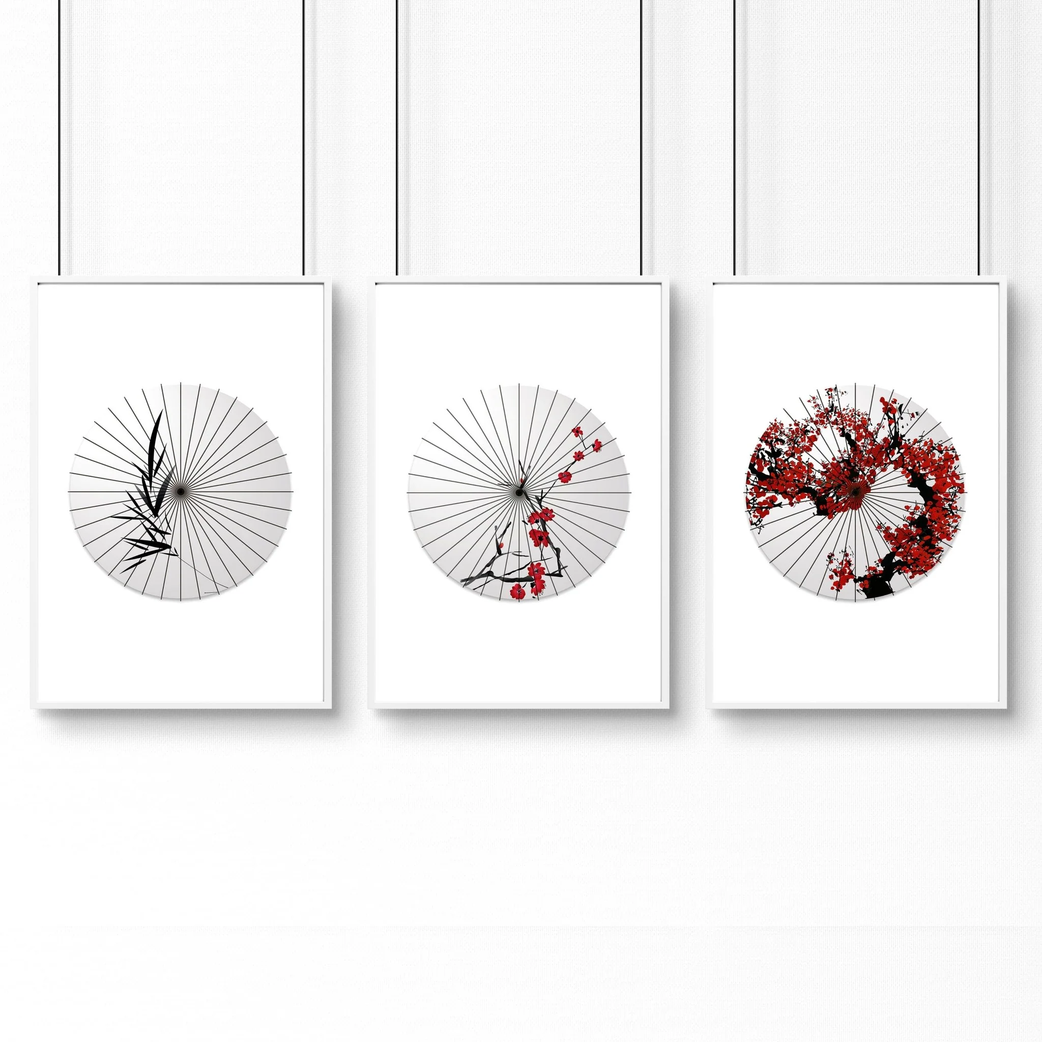 Large Wall Paintings For Living Room | Set of 3 wall art prints - Image 12