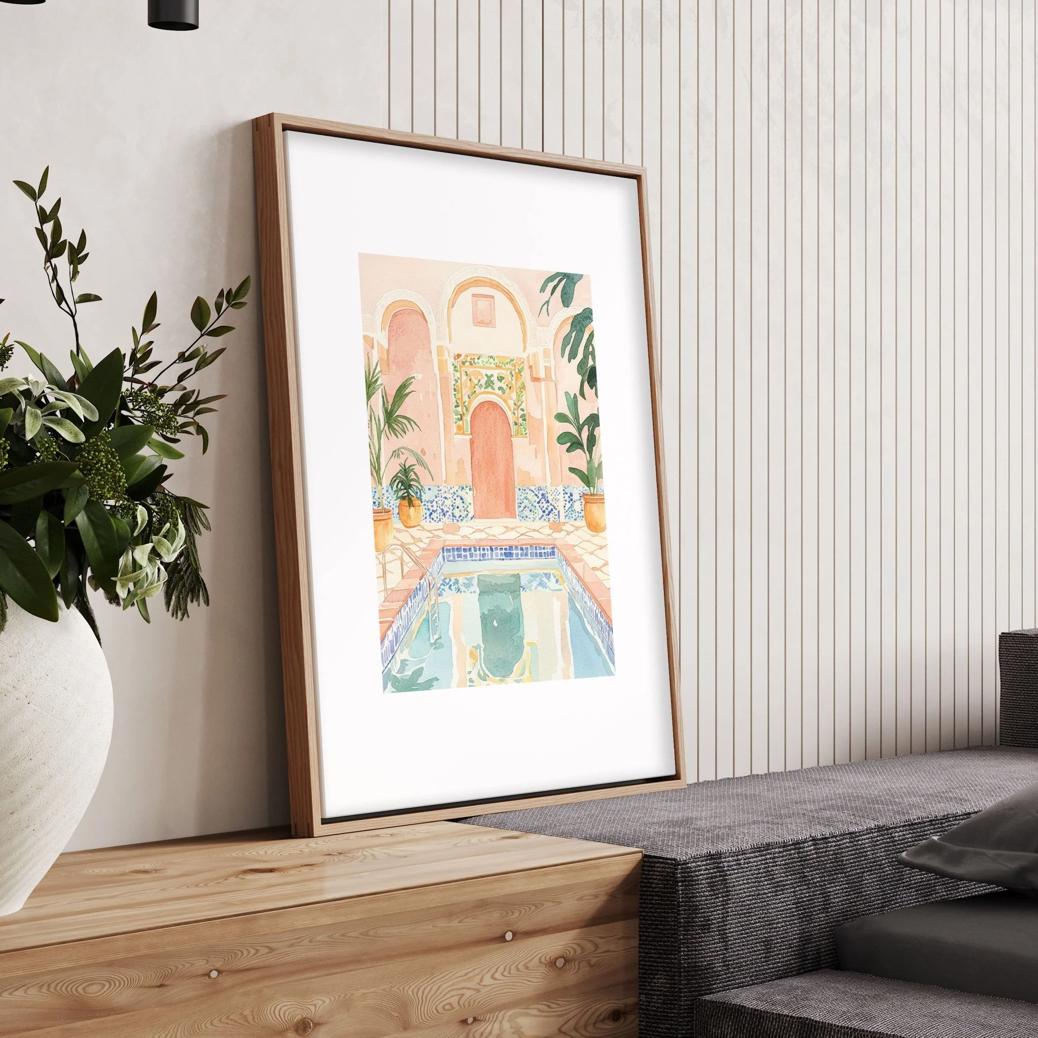 Large Wall Pictures For Living Room | Set of 3 Beach Decor Wall art Prints - Image 11