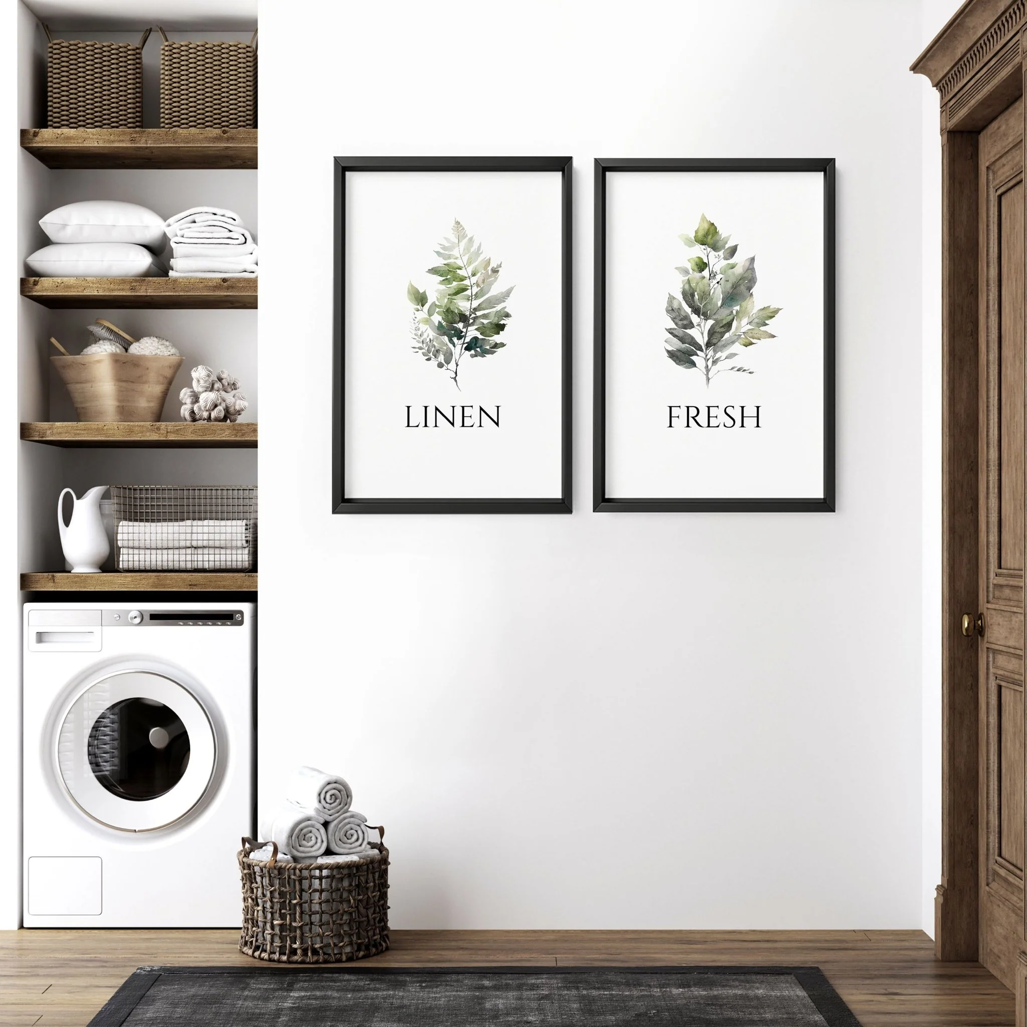 Laundry Room Art Prints | Set of 2 wall art prints - Image 3