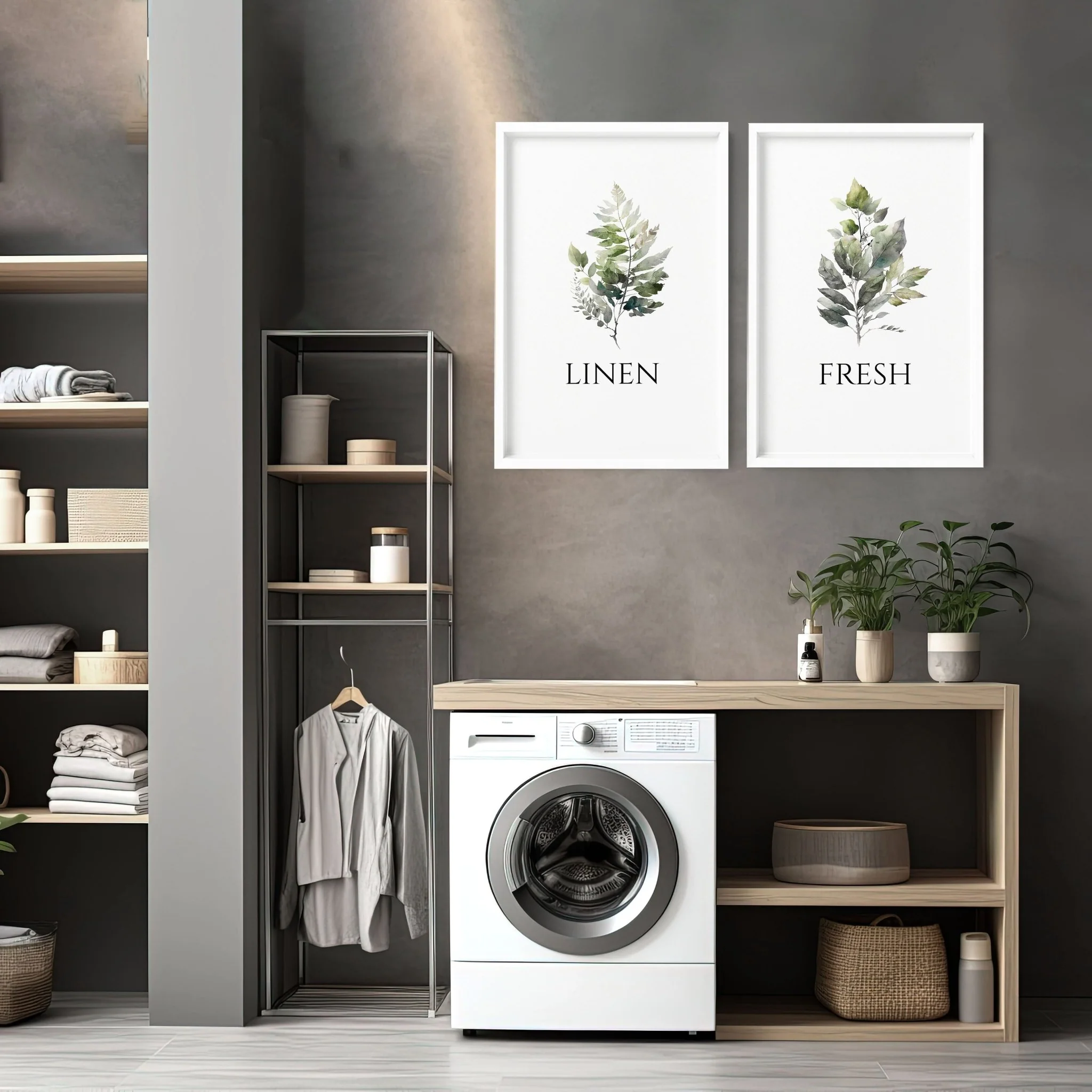 Laundry Room Art Prints | Set of 2 wall art prints - Image 4