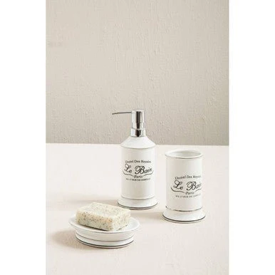 Le Bain White Ceramic Tumbler - Image 11