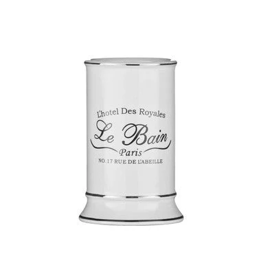 Le Bain White Ceramic Tumbler - Image 9