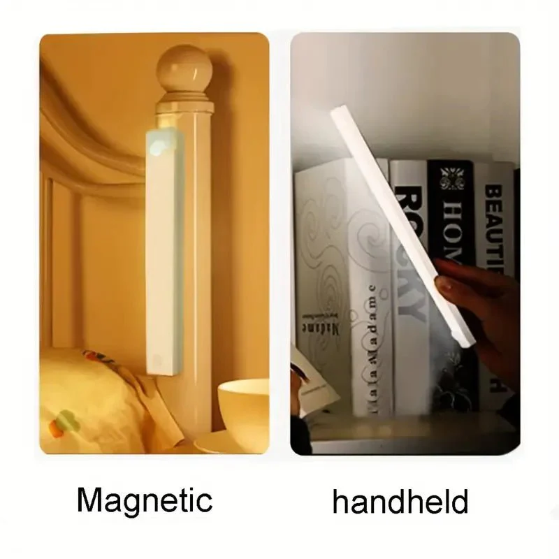 LED Motion Sensing Light Wireless USB Rechargeable Motion Detection Suitable for Kitchen Wardrobe Corridor and Staircase Lights - Image 14