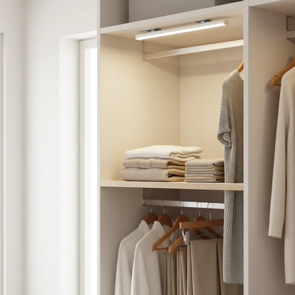 LED Motion Sensing Light Wireless USB Rechargeable Motion Detection Suitable for Kitchen Wardrobe Corridor and Staircase Lights - Image 2
