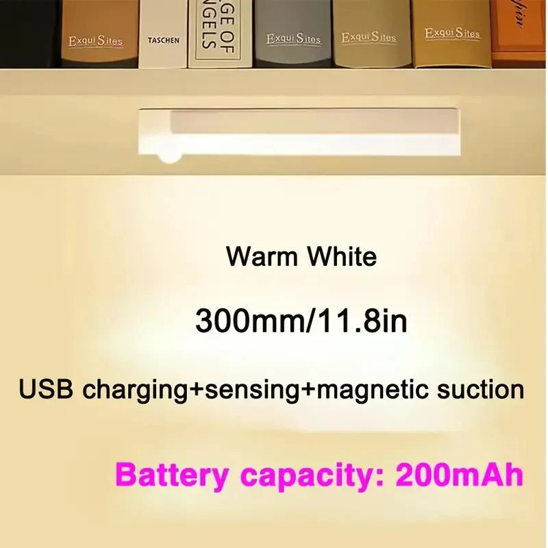 LED Motion Sensing Light Wireless USB Rechargeable Motion Detection Suitable for Kitchen Wardrobe Corridor and Staircase Lights - Image 26