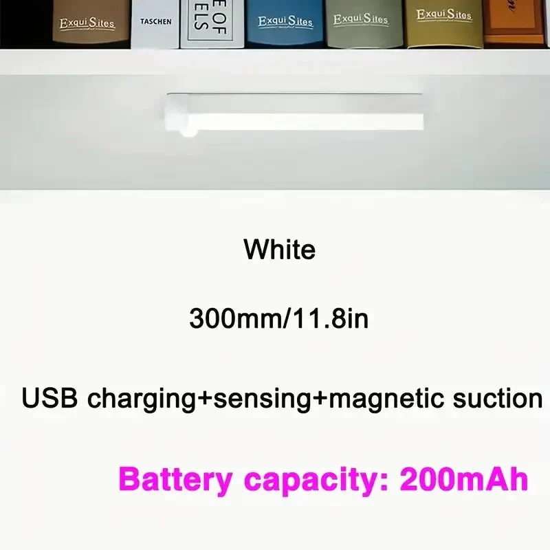 LED Motion Sensing Light Wireless USB Rechargeable Motion Detection Suitable for Kitchen Wardrobe Corridor and Staircase Lights - Image 27