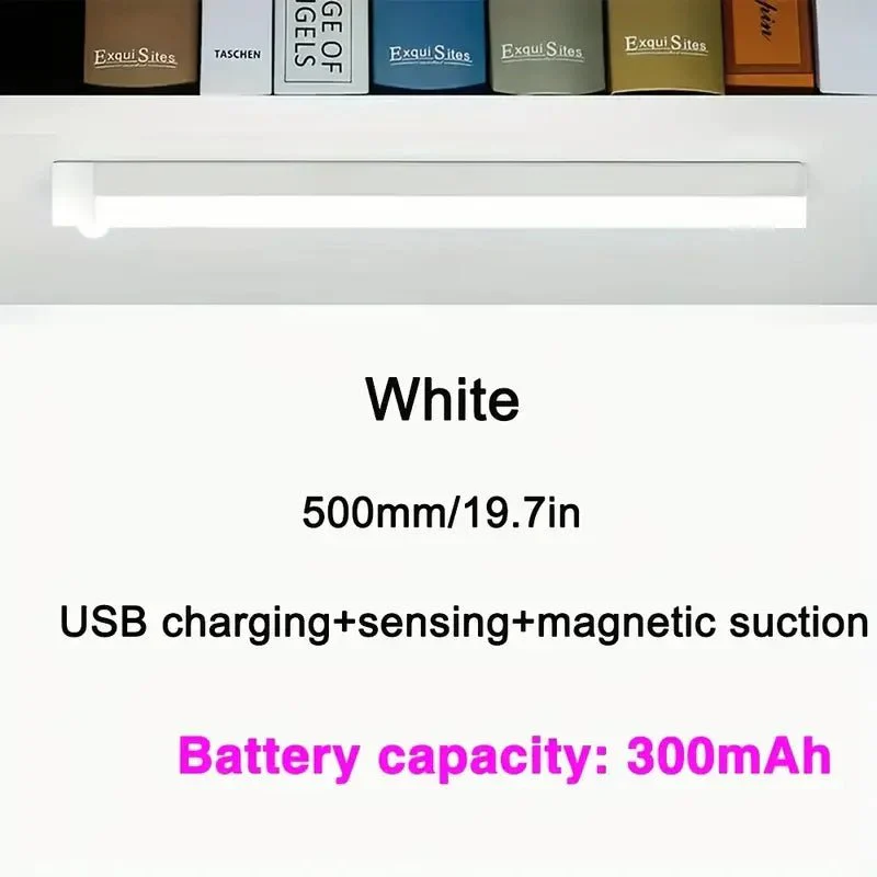 LED Motion Sensing Light Wireless USB Rechargeable Motion Detection Suitable for Kitchen Wardrobe Corridor and Staircase Lights - Image 29