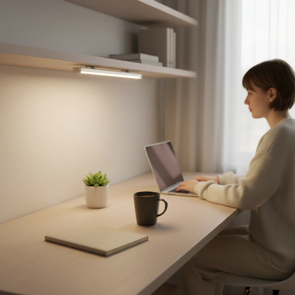 LED Motion Sensing Light Wireless USB Rechargeable Motion Detection Suitable for Kitchen Wardrobe Corridor and Staircase Lights - Image 3