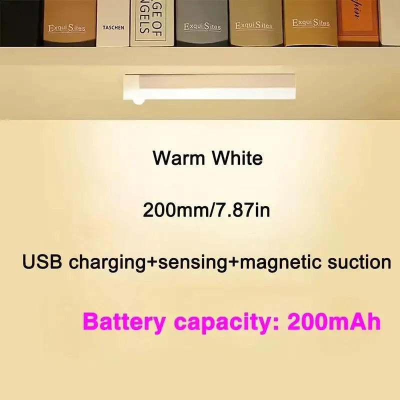 LED Motion Sensing Light Wireless USB Rechargeable Motion Detection Suitable for Kitchen Wardrobe Corridor and Staircase Lights - Image 32