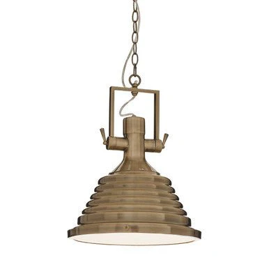 Lexington Medium Antique Brass Pendant Light - Image 5