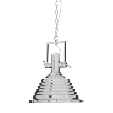 Lexington Medium Chrome Pendant Light - Image 10