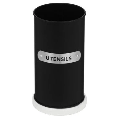 Liberty Black Enamel Utensil Holder - Image 5