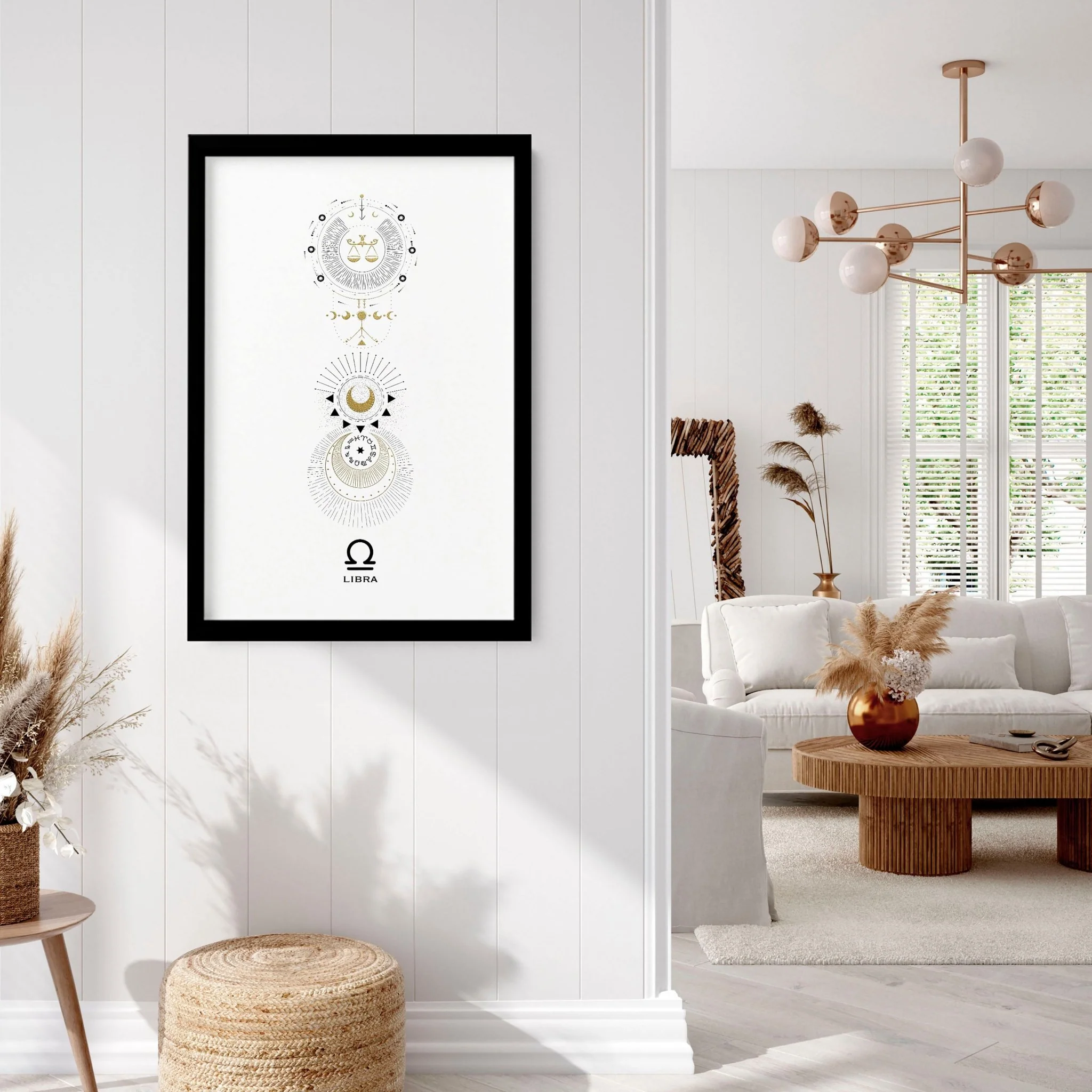 Libra wall art print | Zodiac horoscope signs - Image 7