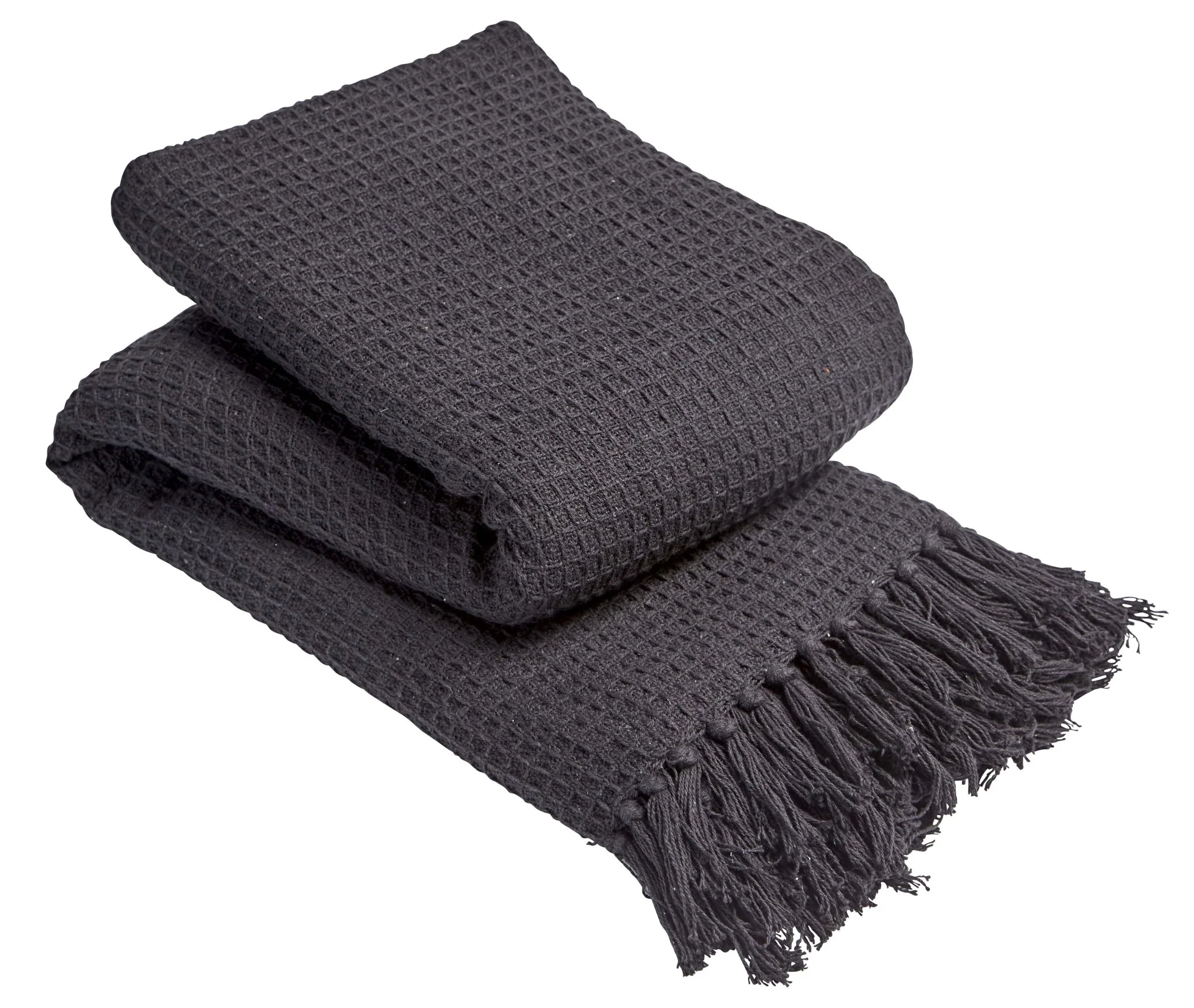 Lisbon Pure Indian Cotton Handwoven Honeycomb Throw Blanket Luxurious Soft Lightweight Easycare Cover for Sofa Bed or Living Room Available in 10 Colours and Sizes - Image 10