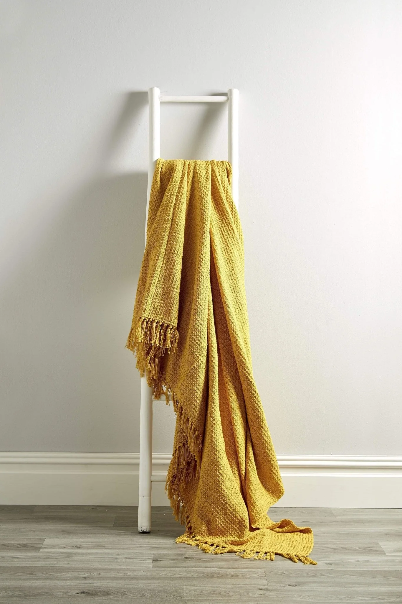 Lisbon Pure Indian Cotton Handwoven Honeycomb Throw Blanket Luxurious Soft Lightweight Easycare Cover for Sofa Bed or Living Room Available in 10 Colours and Sizes - Image 11