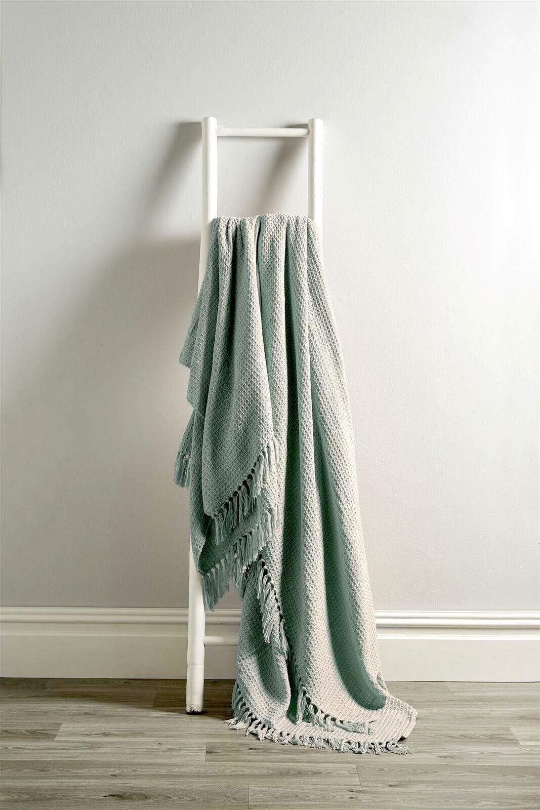 Lisbon Pure Indian Cotton Handwoven Honeycomb Throw Blanket Luxurious Soft Lightweight Easycare Cover for Sofa Bed or Living Room Available in 10 Colours and Sizes - Image 17