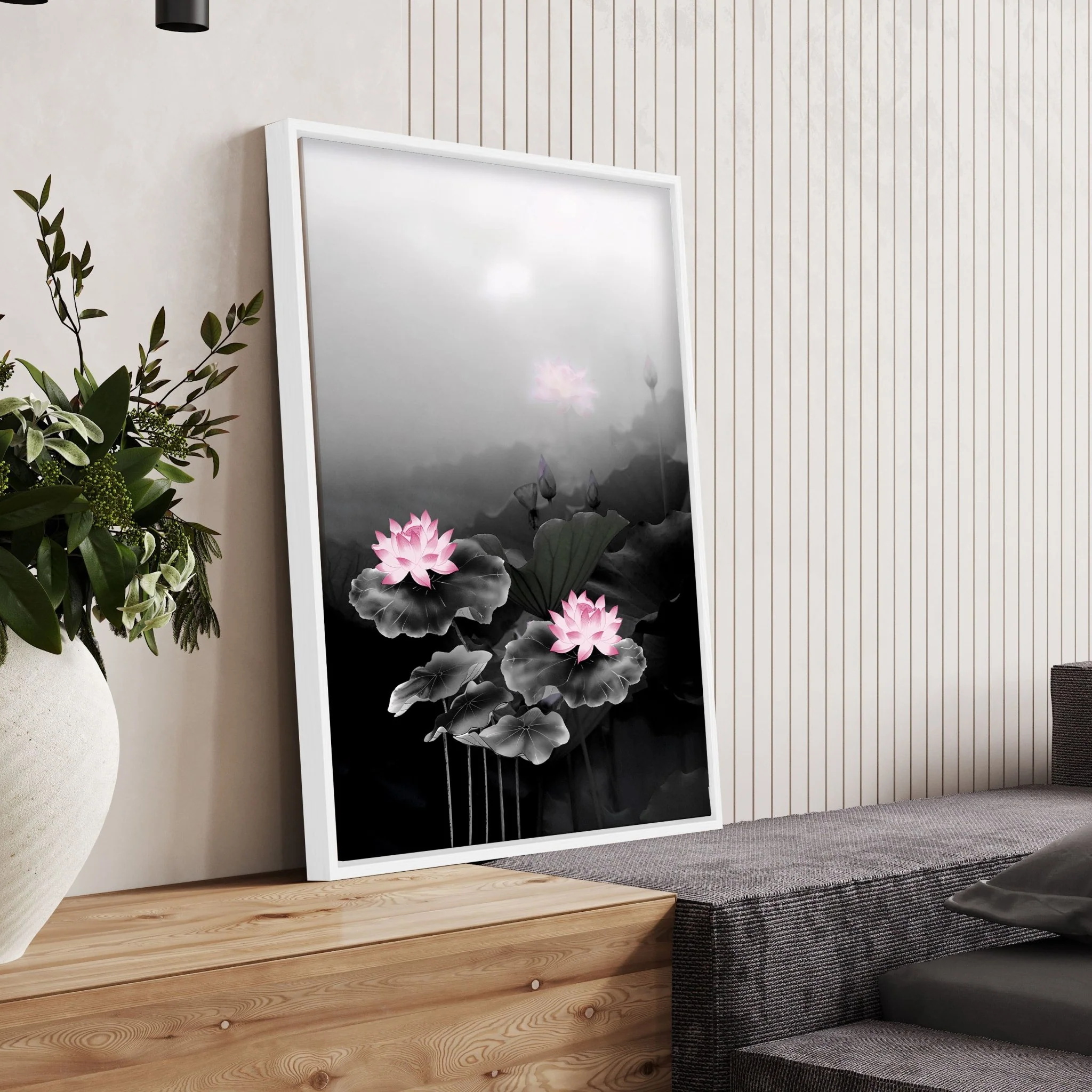 Living Room Canvas Art | Set of 3 Asian Inspired Wall art Prints - Image 11