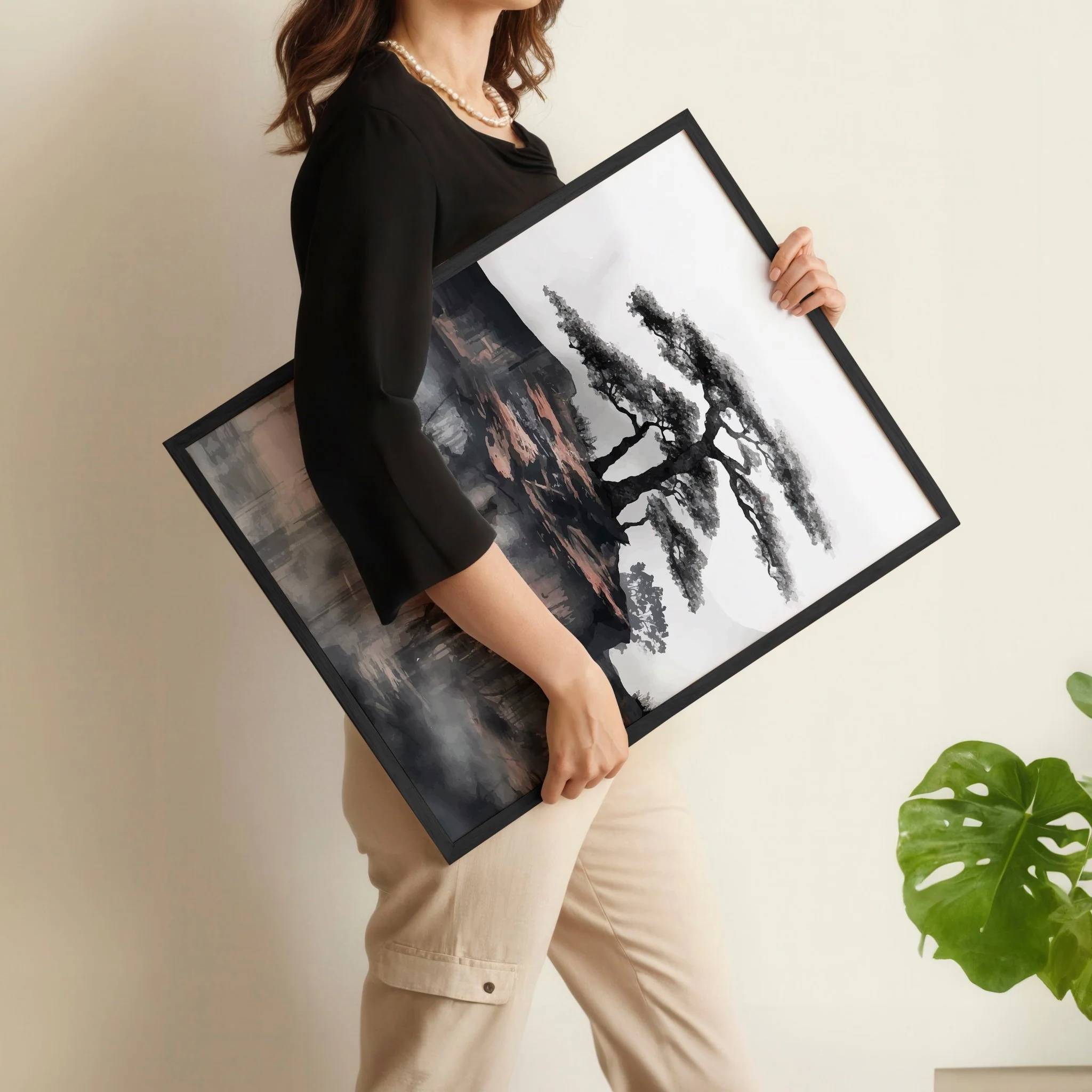 Living Room Wall Decoration | Set of 3 Asian Inspired Wall art Prints - Image 14