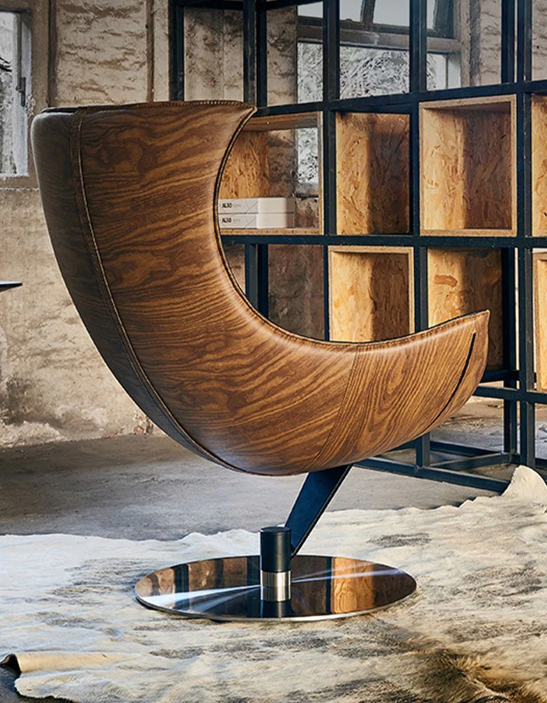 Lobster Lounge Chair, Black - Image 13