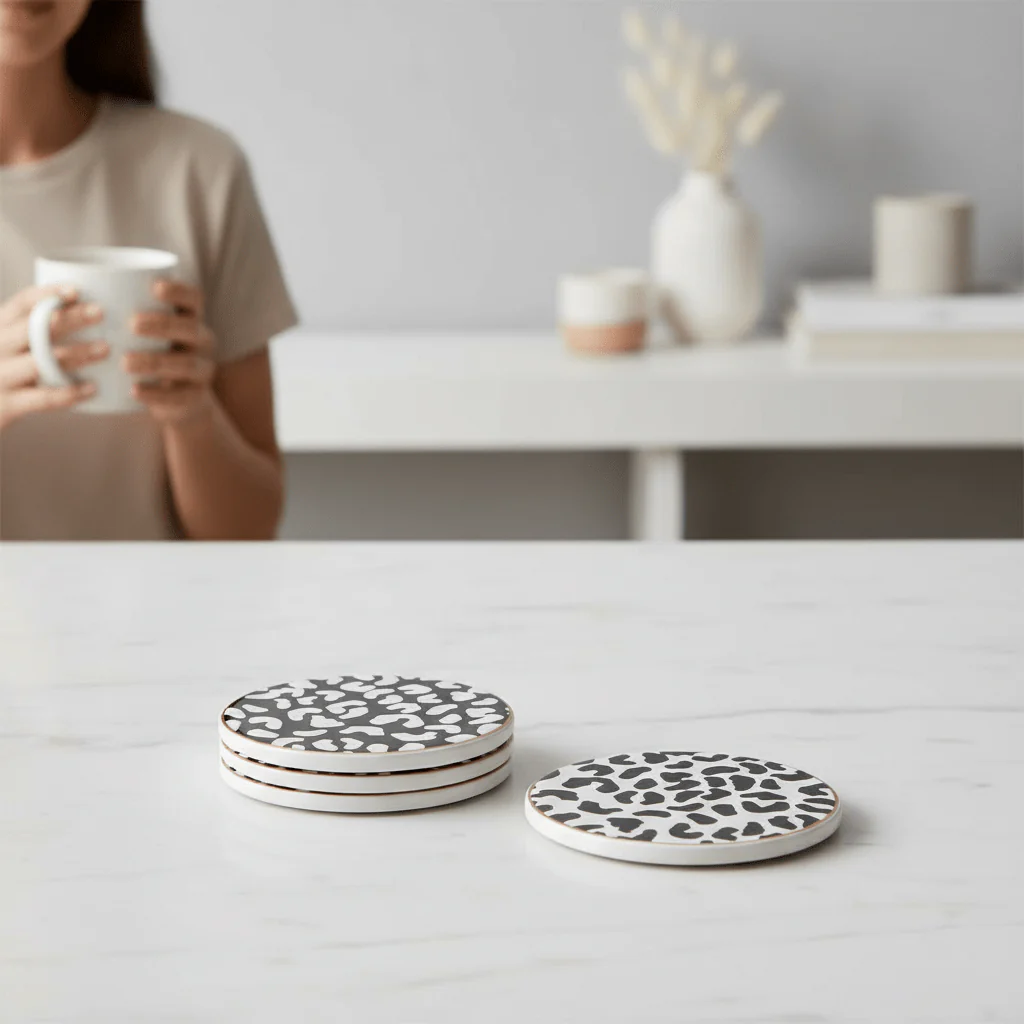 London Leo Set Of Four Coasters - Image 2
