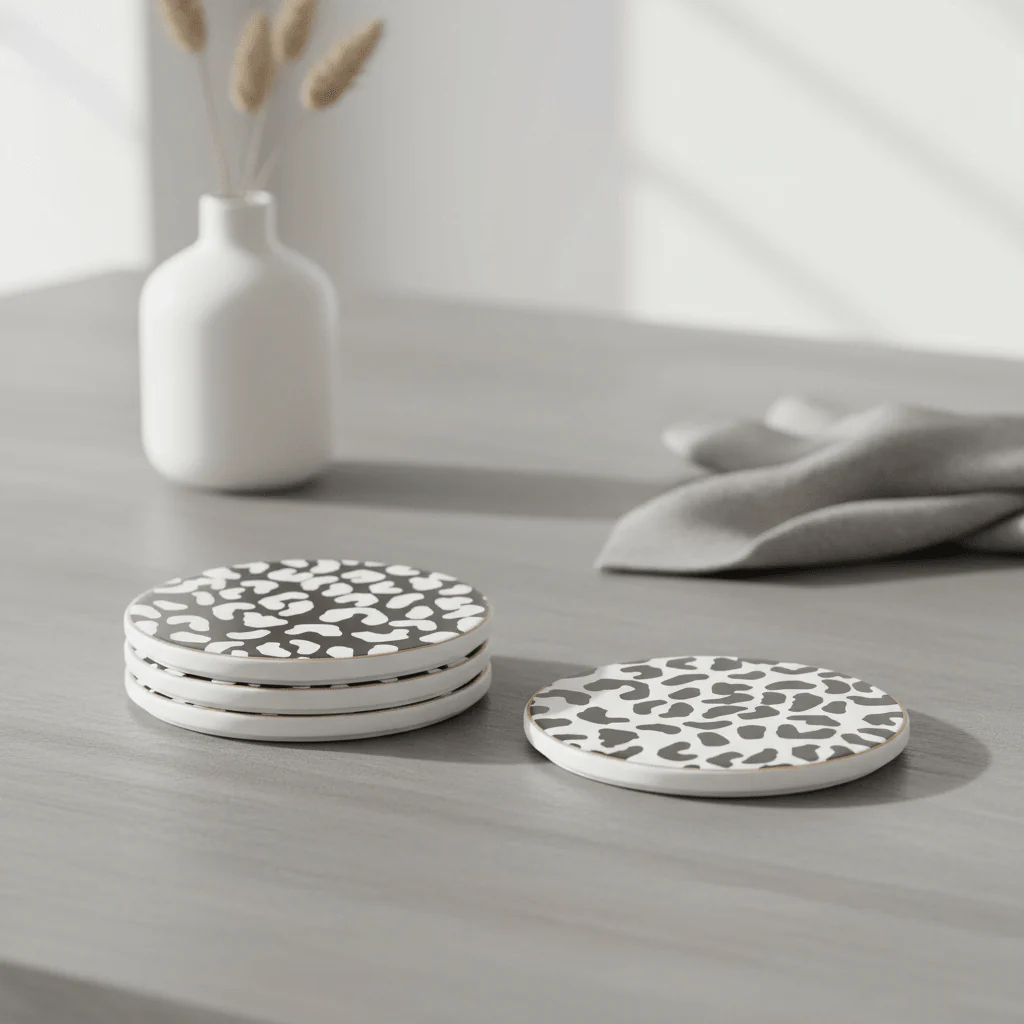 London Leo Set Of Four Coasters - Image 3