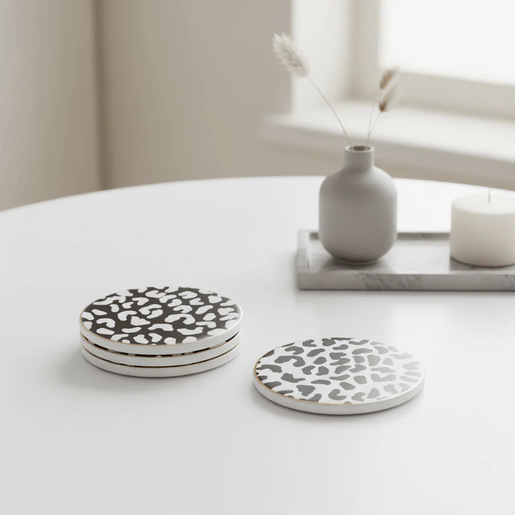 London Leo Set Of Four Coasters - Image 4