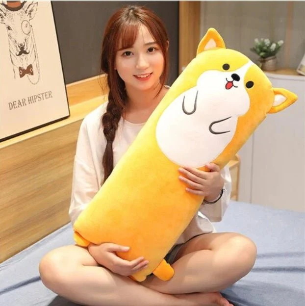 Long Animal Dog Rabbit Stuffed Plush Pillow Cushion Toy - Image 7