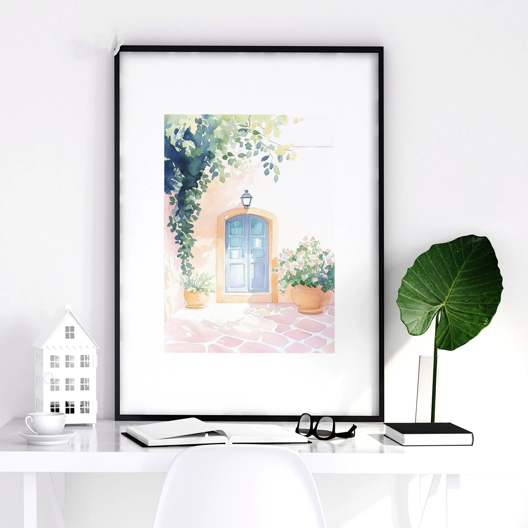 Long Rectangular Wall Decor | Set of 3 Beach Decor Wall art Prints - Image 10