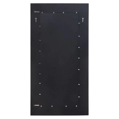 Lucca Recycled Dark Oak Floor Mirror - Image 6
