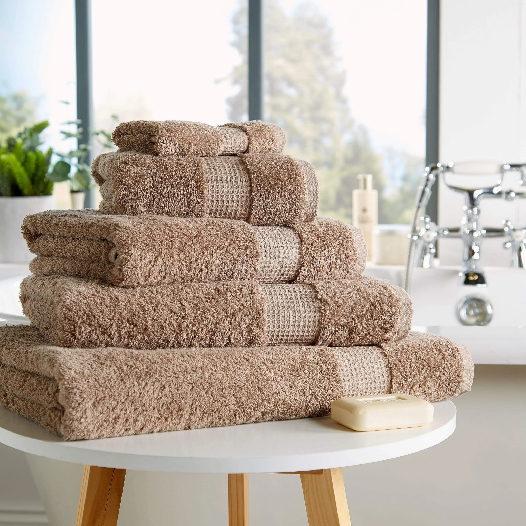 Luxe Egyptian Ultra-Soft Cotton Towels 700GSM High Absorbency Plush Spa Face Cloths Hand Towels Bath Towels XL Bath Sheets OEKO-TEX Certified - Image 8