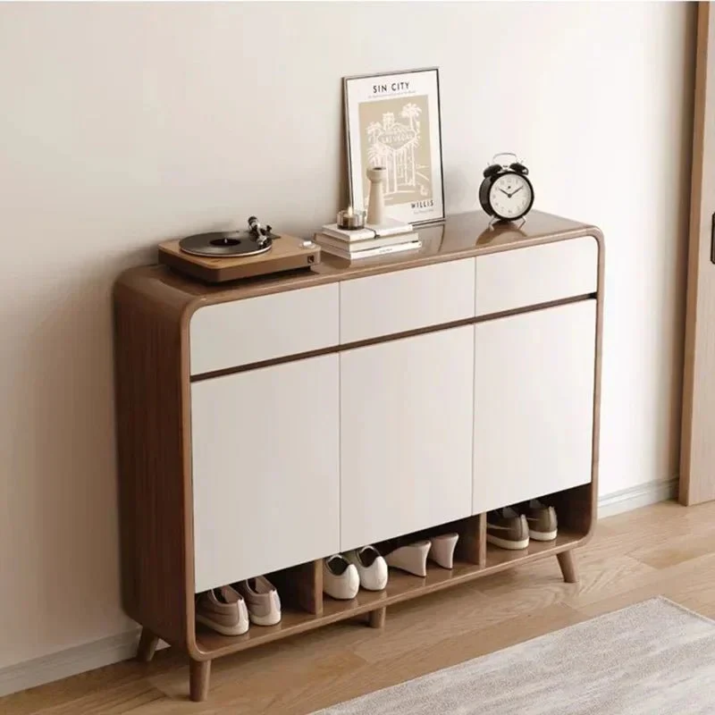 Luxury Indoor Shoe Rack Display Space Saving Drawers Shelf Shoe Rack Nordic Storage Cabinet Meuble Chaussures Home Furnitures - Image 2