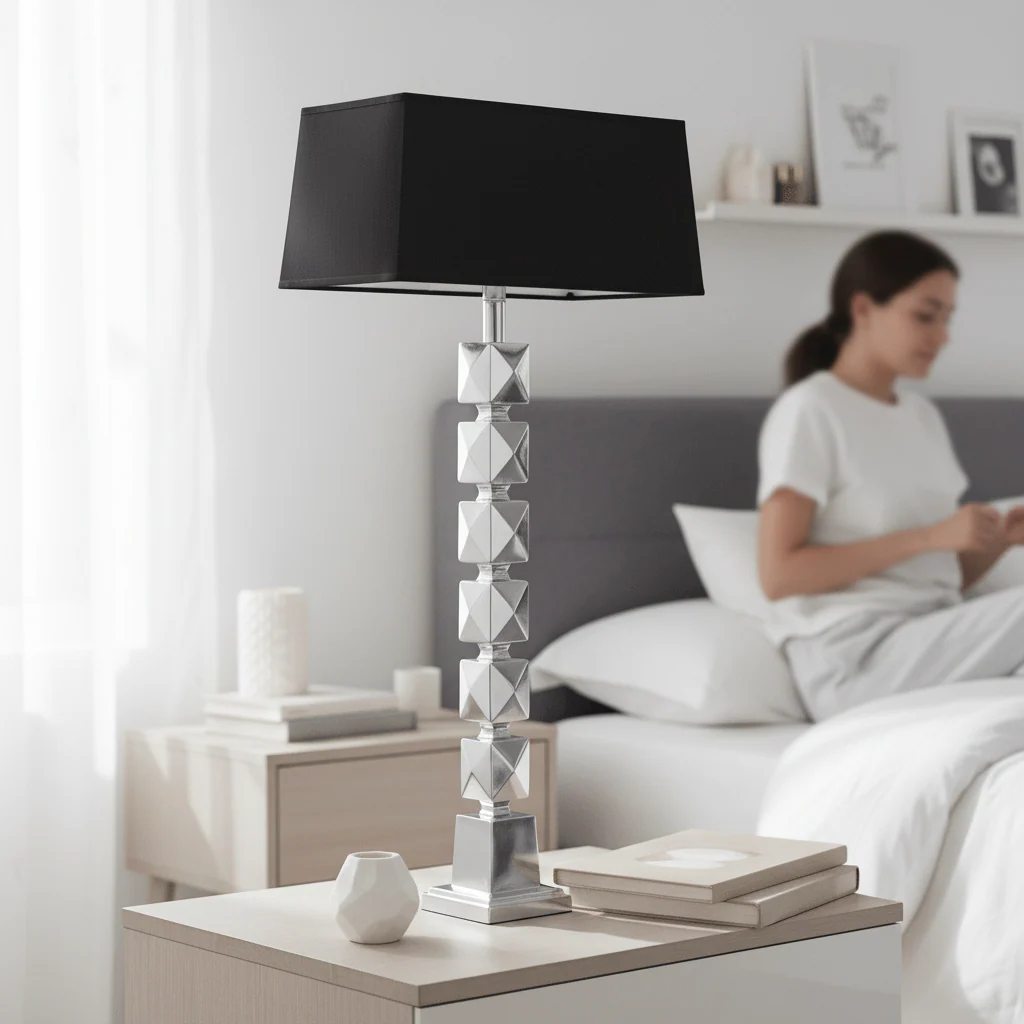 Macey Faceted Table Lamp - Image 2