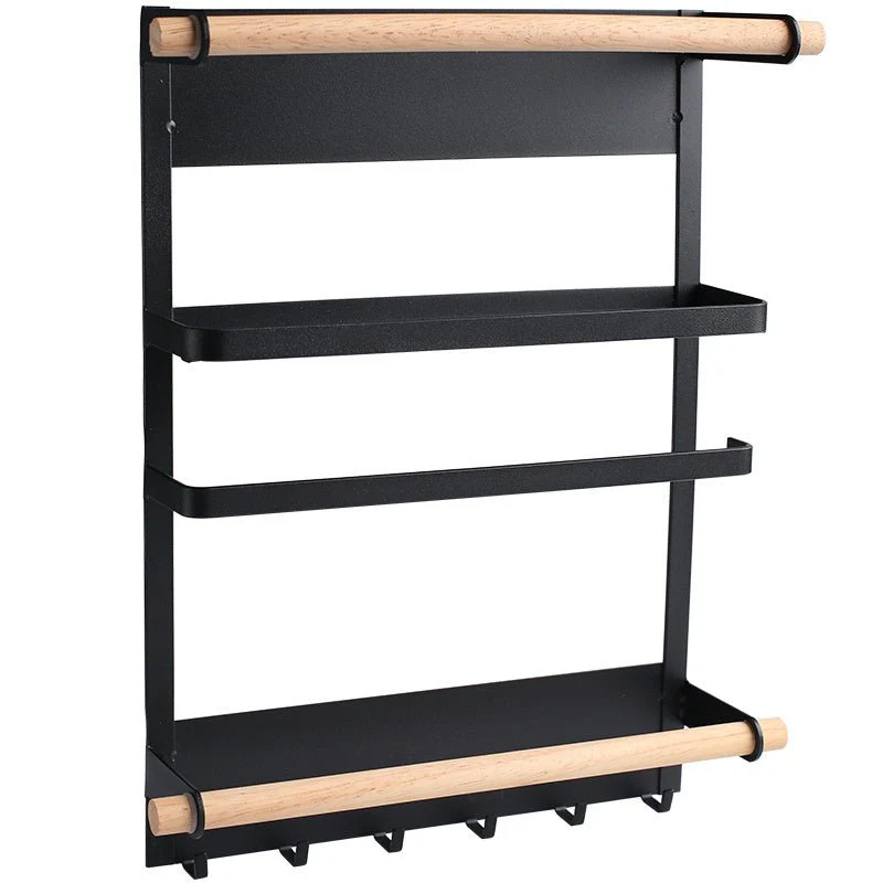 Magnetic Adsorption Refrigerator Side Rack Wall-mounted Multi-function Storage Holder - Image 5