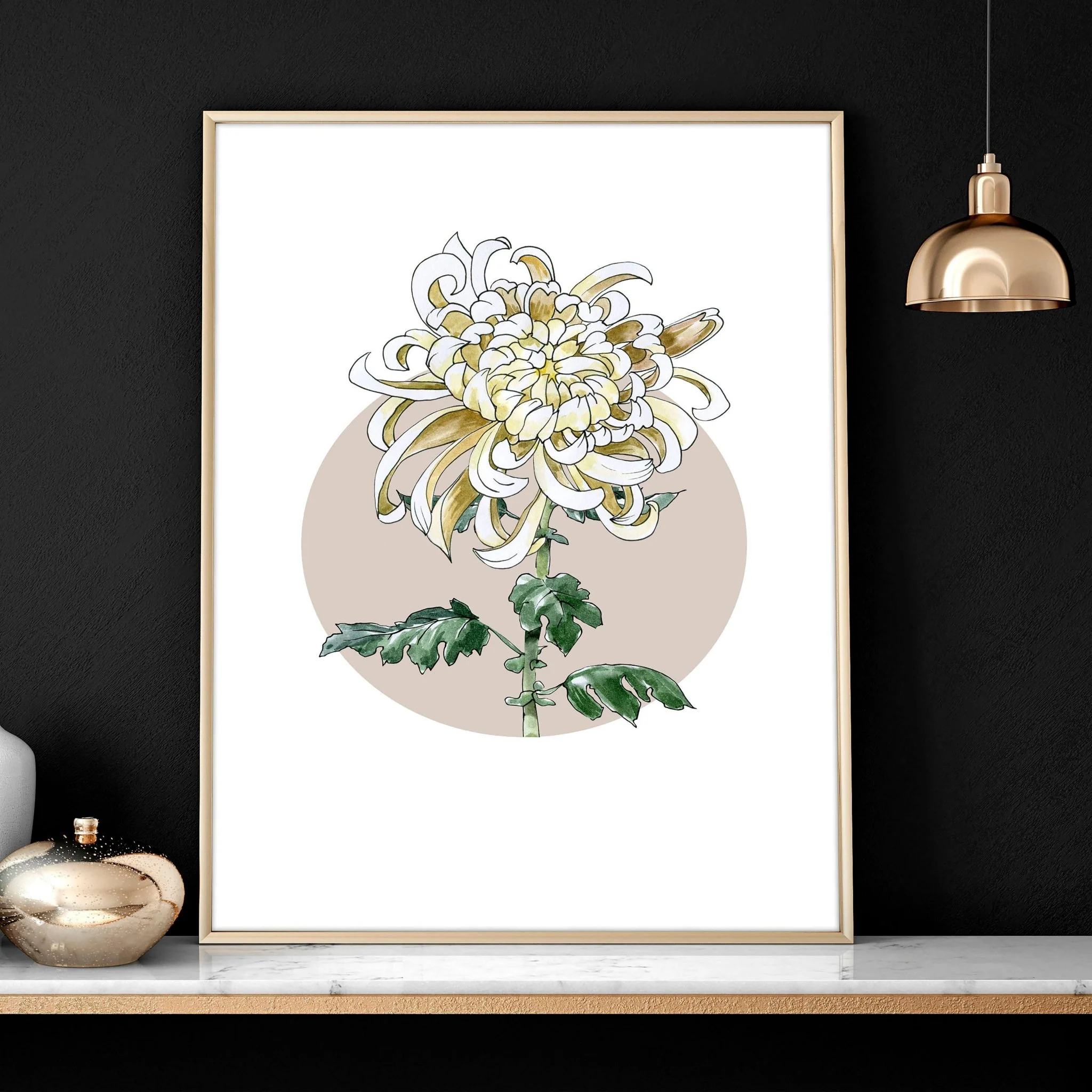 Magnolia Painting | set of 2 wall art prints - Image 4