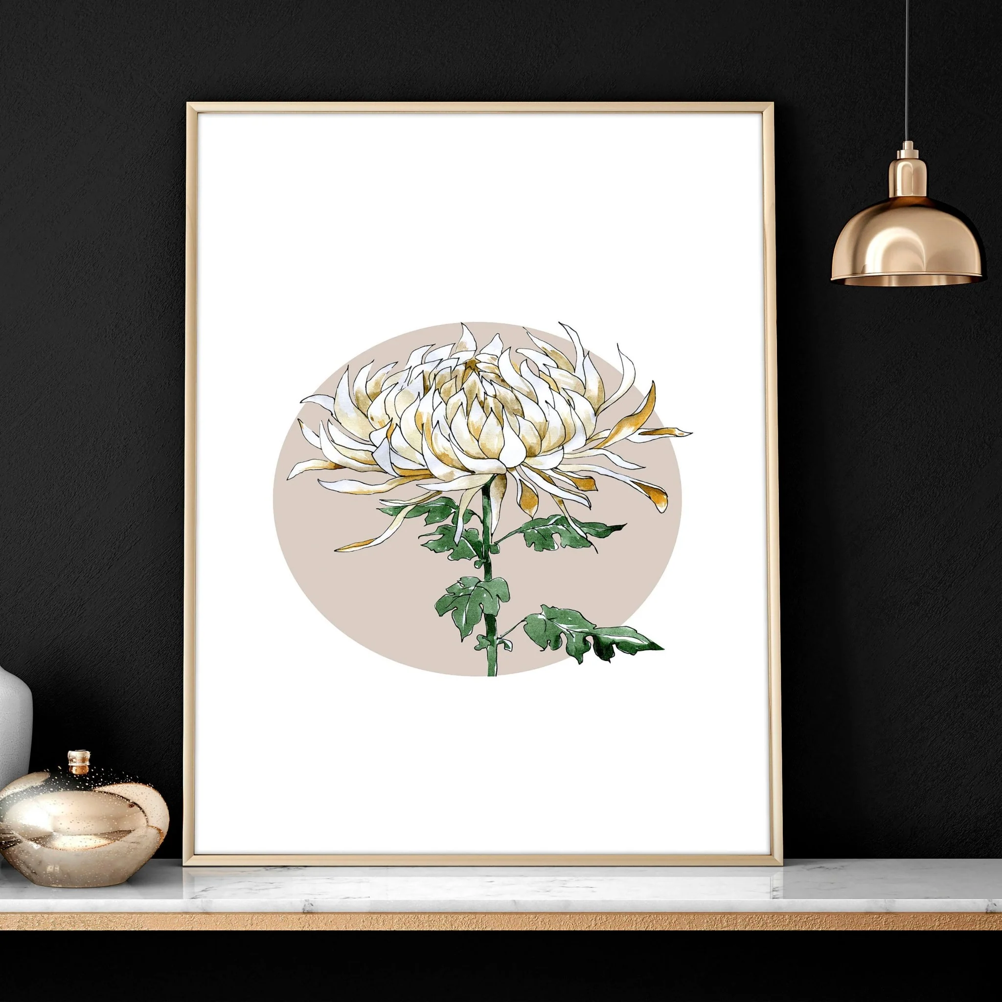 Magnolia Painting | set of 2 wall art prints - Image 5