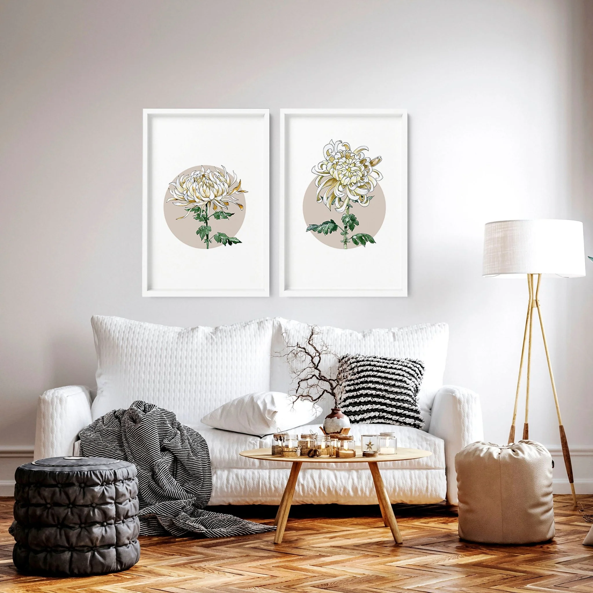 Magnolia Painting | set of 2 wall art prints - Image 7