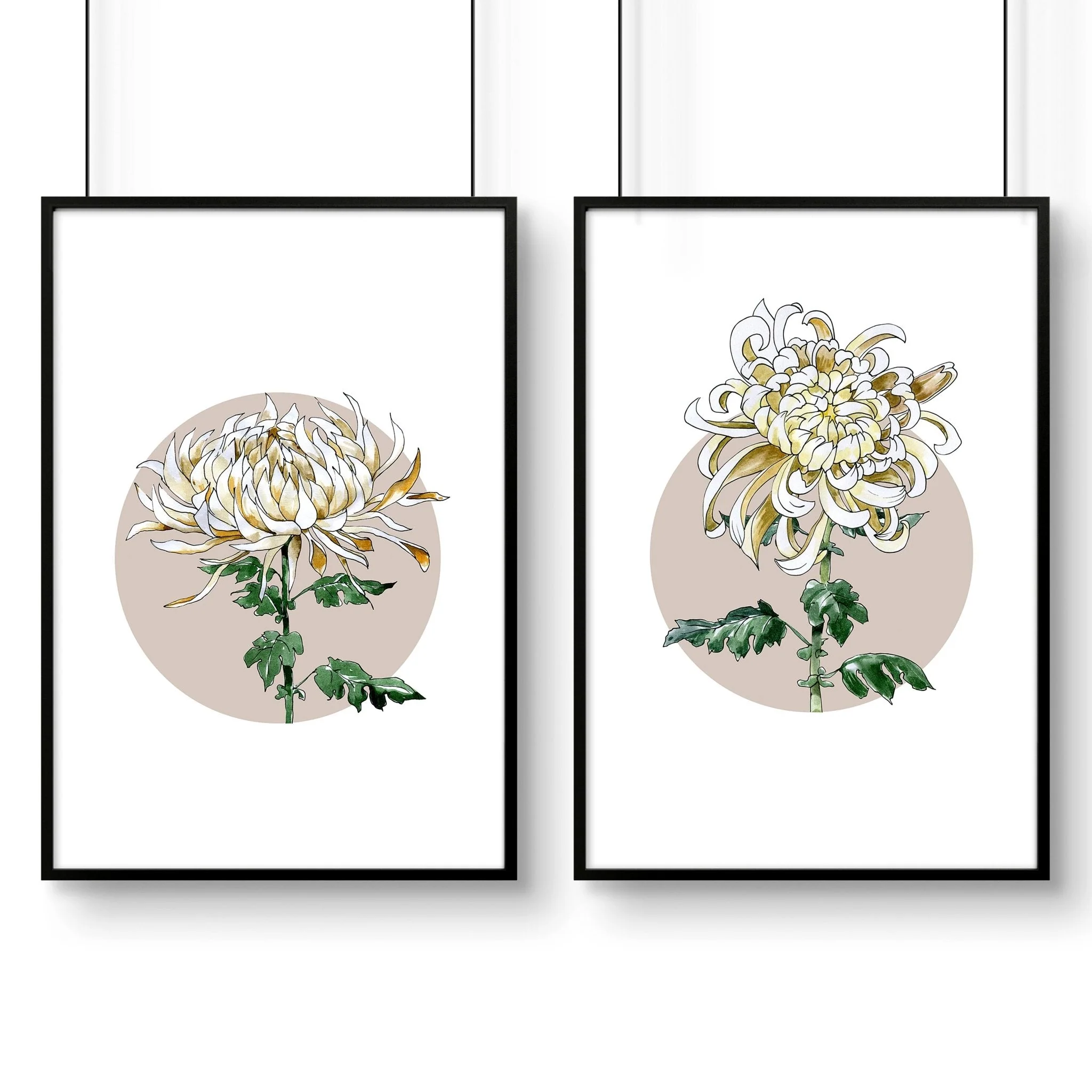 Magnolia Painting | set of 2 wall art prints - Image 9
