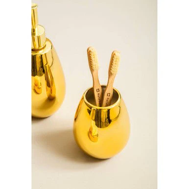 Magpie Dolomite Gold 3Pc Bathroom Set - Image 8