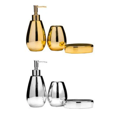 Magpie Dolomite Silver 3Pc Bathroom Set - Image 6
