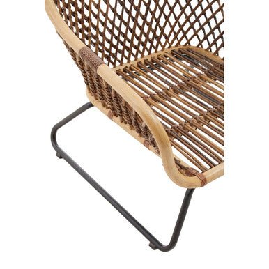Manado Black Iron Frame Chair - Image 12