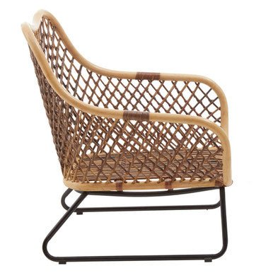 Manado Black Iron Frame Chair - Image 8