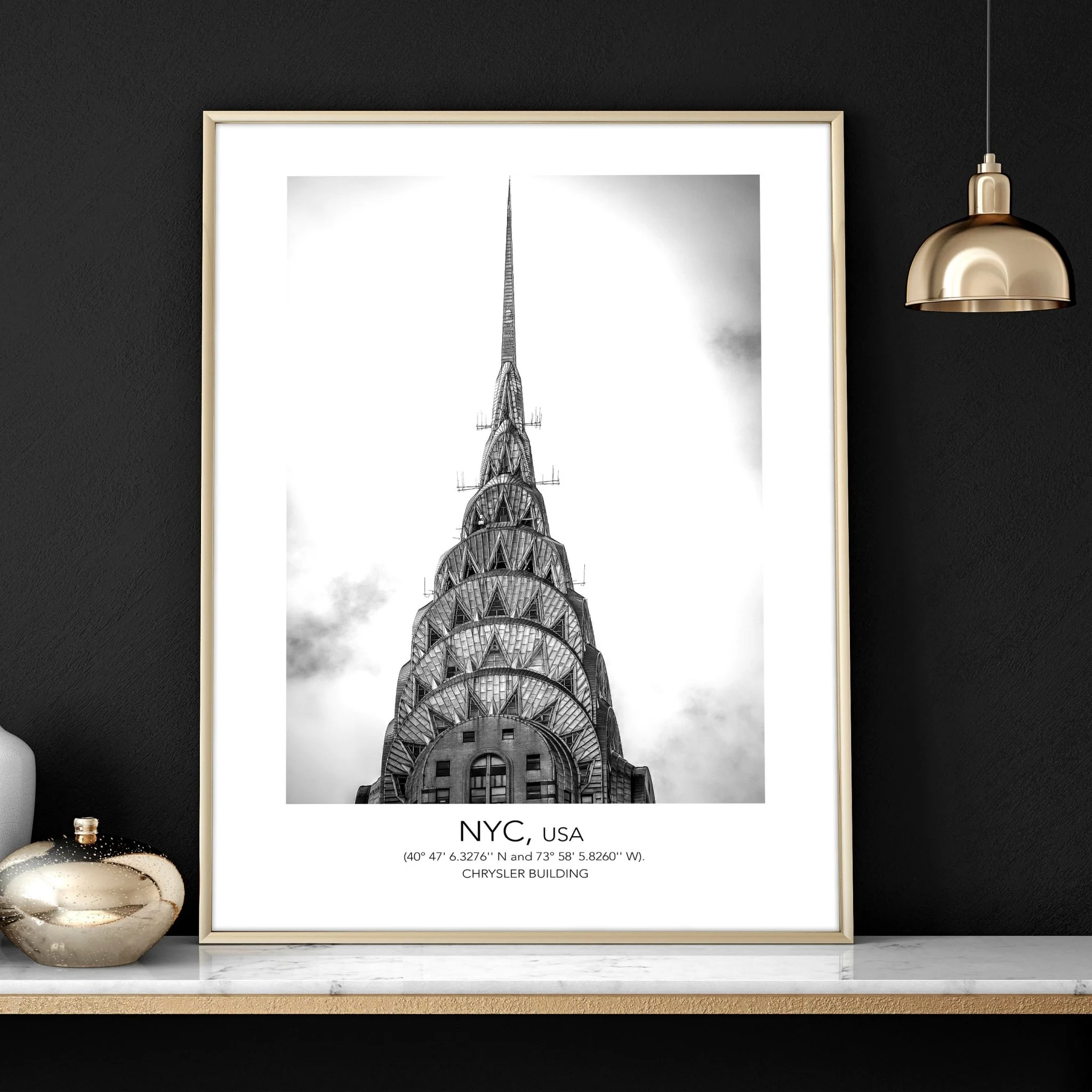 Black and white prints | set of 3 Manhattan wall art - Image 4