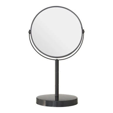 Marisha Grey Metal Small Swivel Table Mirror - Image 11