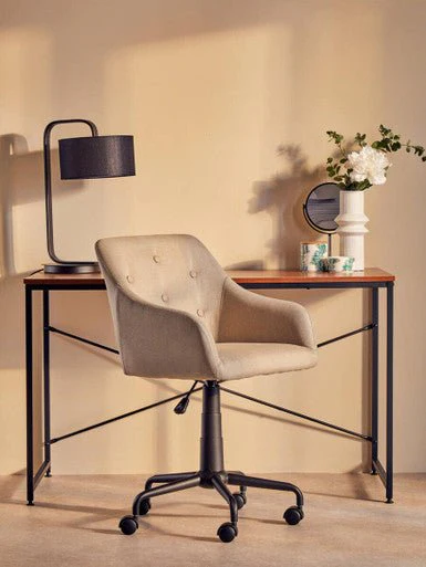 Marisha Grey Metal Small Swivel Table Mirror - Image 7
