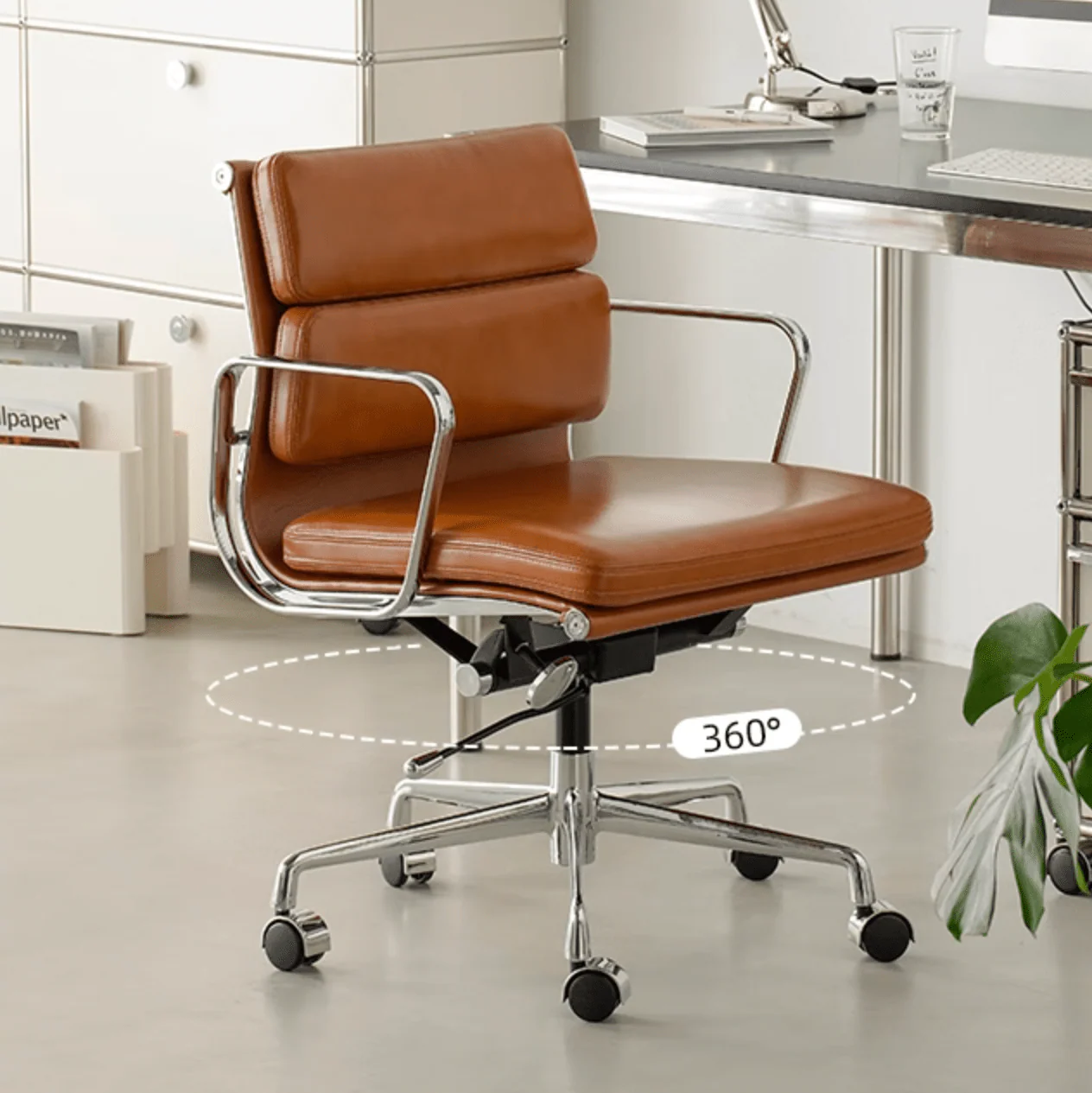 Marley Office Chair With Swivel, Height Adjustable - Image 8