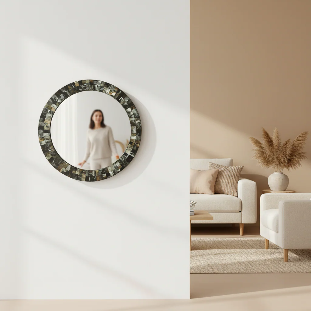 Marlox Antique Green Wall Mirror - Image 2