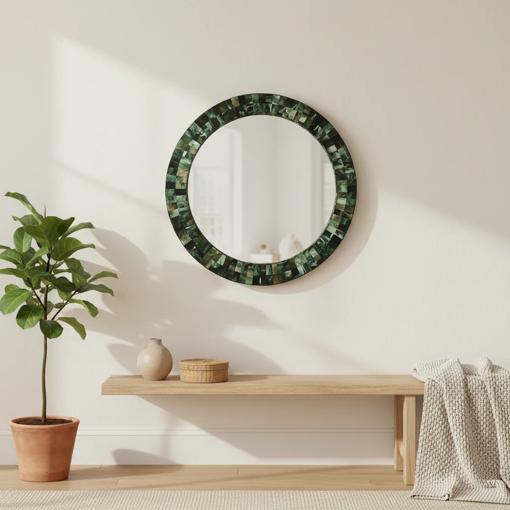 Marlox Antique Green Wall Mirror - Image 3