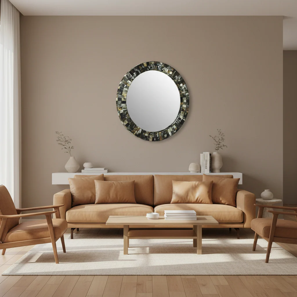 Marlox Antique Green Wall Mirror - Image 4