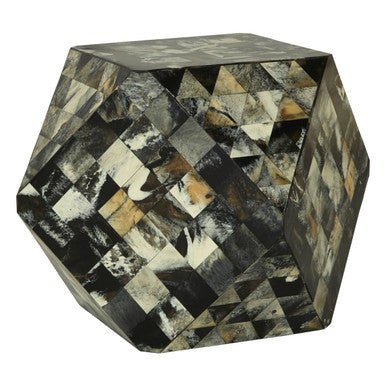 Marlox Mosiac Geometric Side Table - Image 2