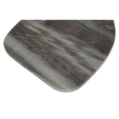 Marmore Rounded Grey Marble Chopping And Serving Board - Image 7